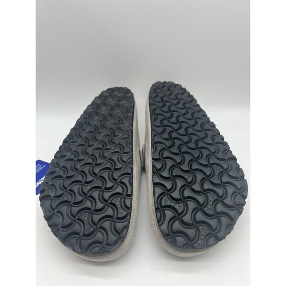 Birkenstock Boston Shearling Stone Coin Suede Leather Men's Size 9 New - Picture 4 of 16